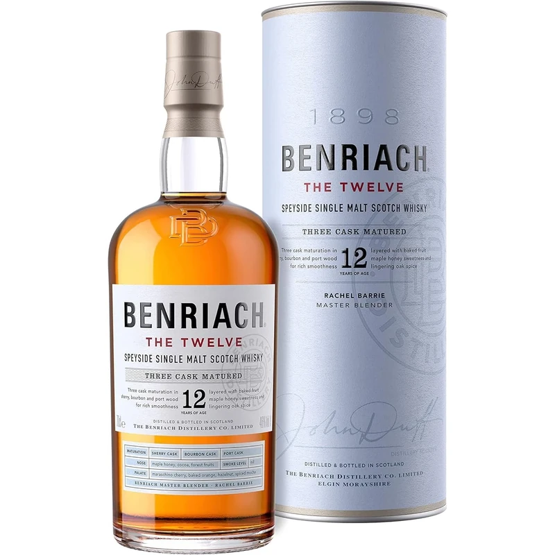 Benriach The Twelve Single Malt Scotch Whisky, 70cl