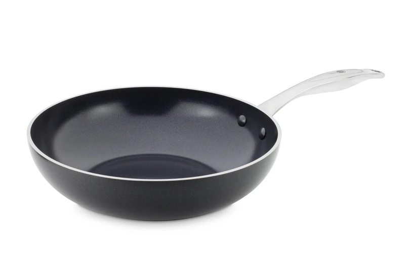 GreenPan Brussels Ceramic Non-Stick Frying Pan - 30 cm, Black