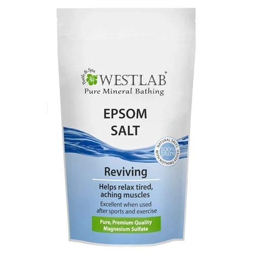 Westlab Epsom Bath Salts 1000g (Pack of 2)