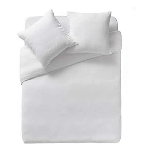 ESSIX Tendresse Plain Dyed Cotton Gauze Duvet Cover Set