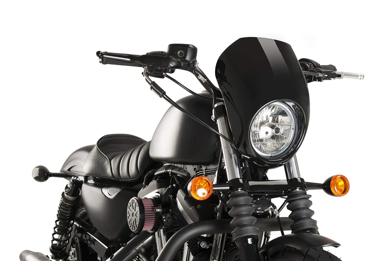Semifairing Model Anarchy Black Customacces for Harley Davidson Sportster 883 Iron 09'-09',AZ1103N
