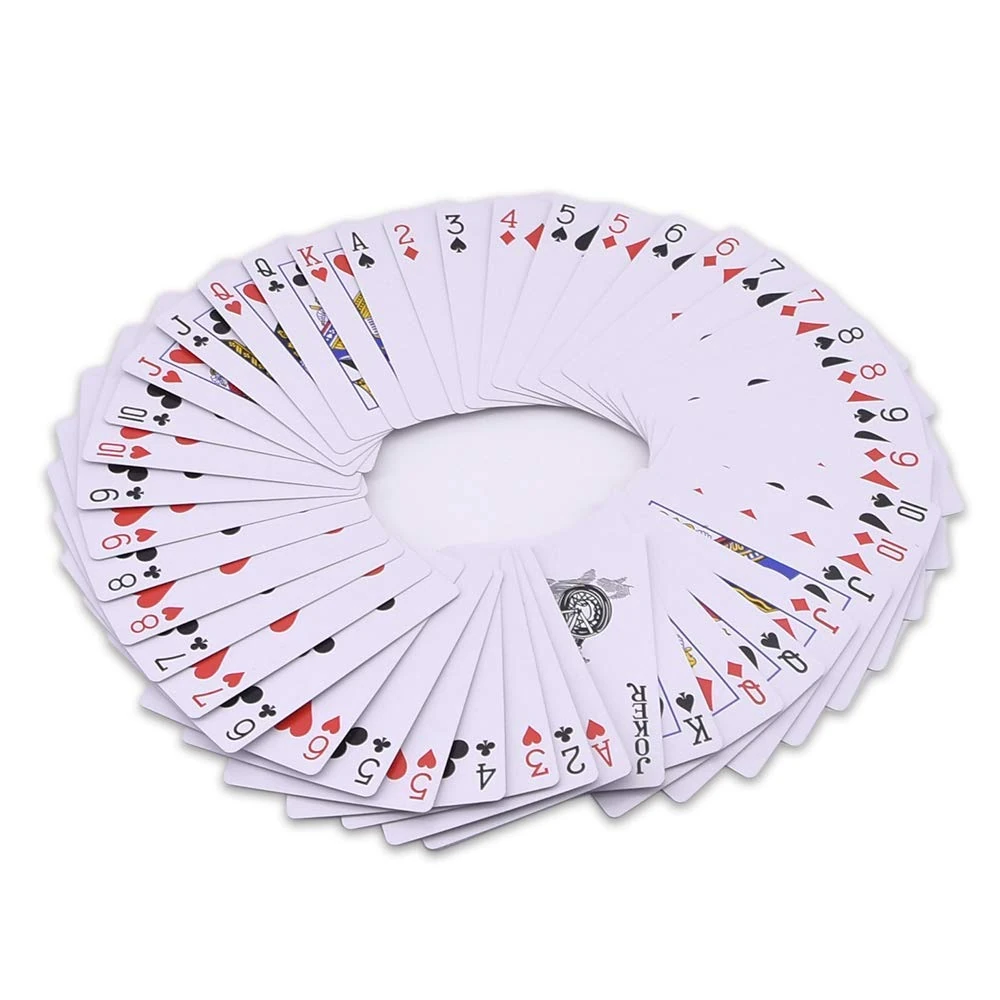 ZQION Electric Deck Acrobatics Waterfall Card Magic Tricks Close Up Magic Deck Gimmick Illusion Props Funny