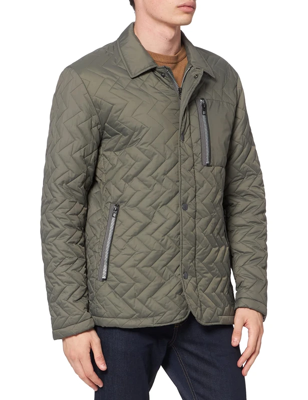 Daniel Hechter Men's Fieldjacket Jacket, Blue (Navy 680), Small