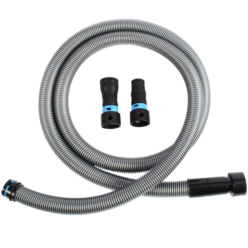 Cen-Tec Systems 94181 Quick Click 10 Ft. Hose for Home and Shop Vacuums with Multi-Brand Power Tool Adapter for Dust Collection