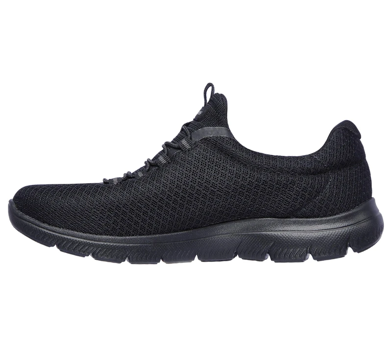 Skechers Women's Summits Trainer, Black, 9 UK Wide