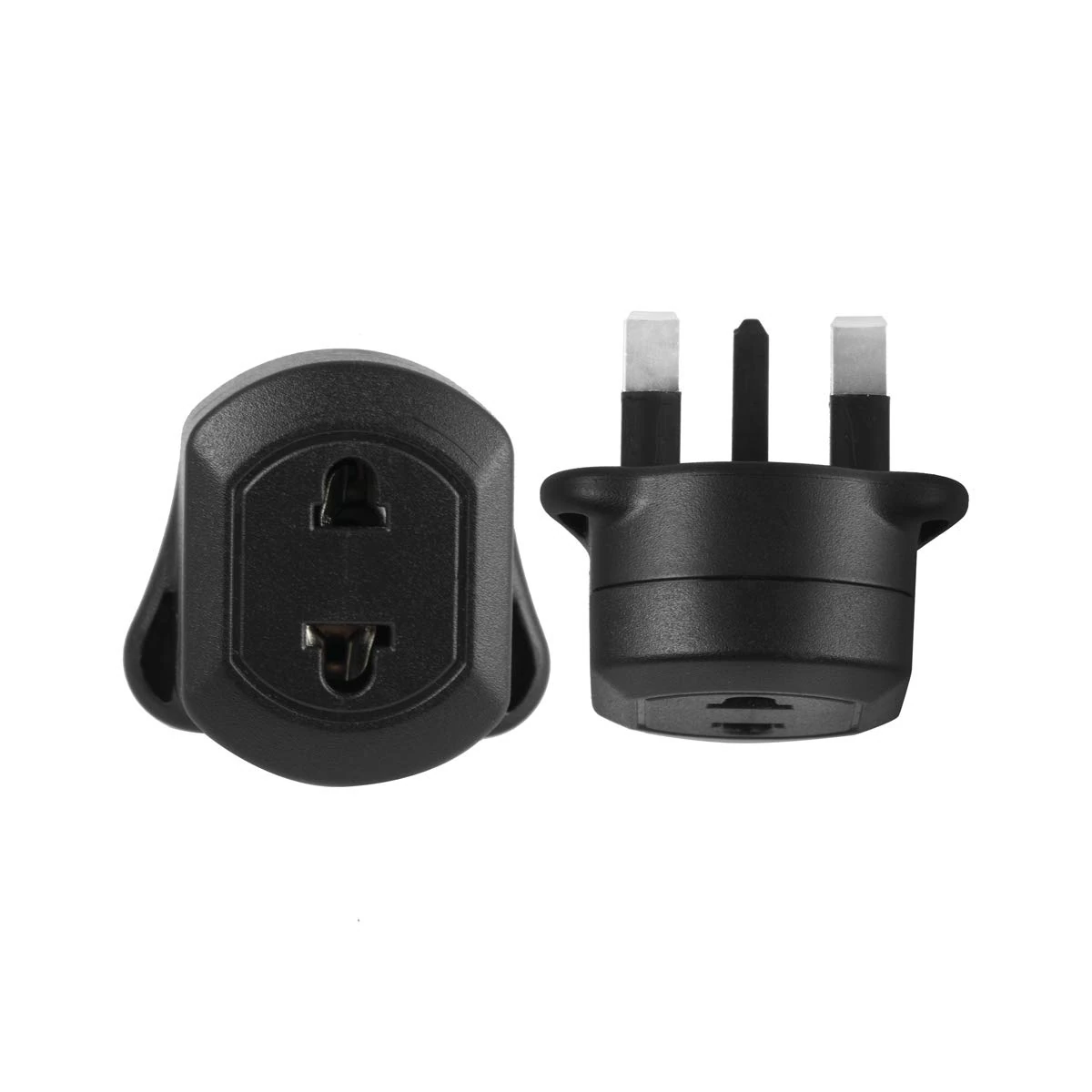 Toothbrush Adaptor Plug UK Charger Adapter Shaver Socket,Travel Converter Adaptor Plug 2 Pin Euro to 3 Pin UK Plug Adaptor, Shaver Adapter Plug, Toothbrush Plug Adaptor (Pack of 2)