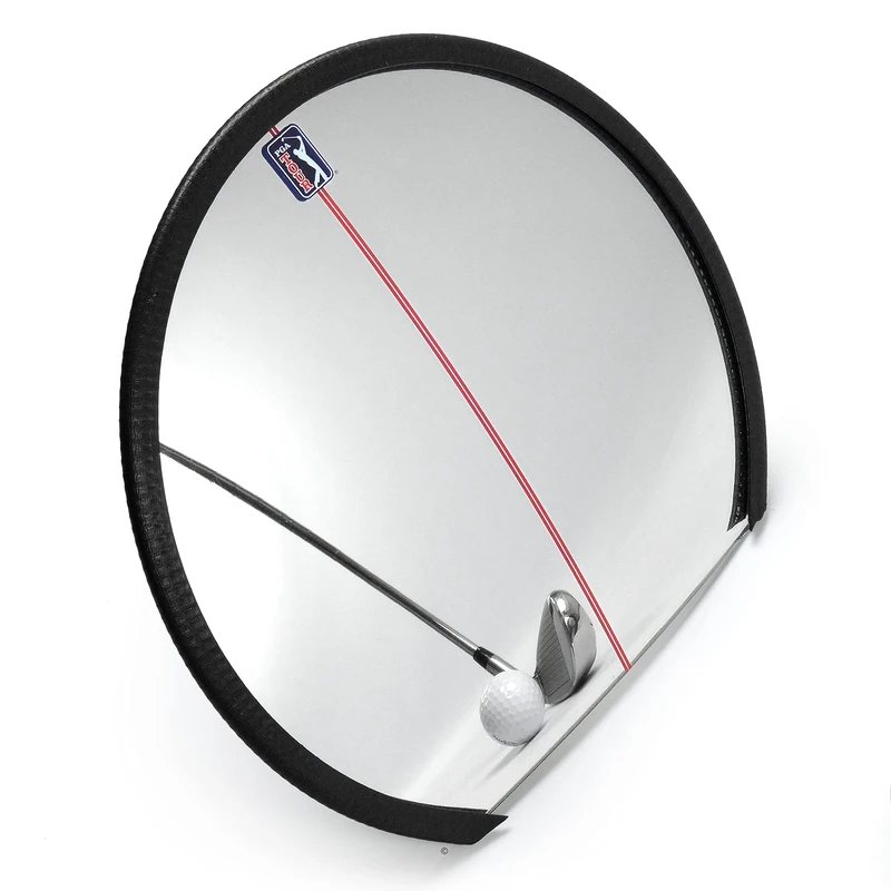PGA TOUR Full Swing Mirror - Visualise and Improve your Swing, Black