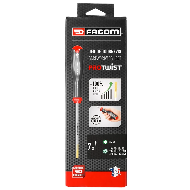 Facom ATXR.J7PB-JUEGO 7 DESTORNILLADORES