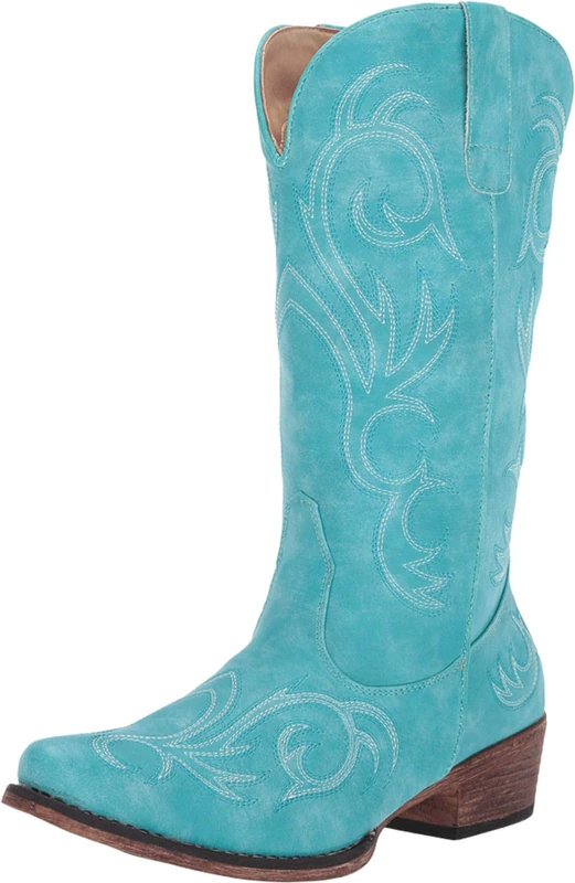 ROPER Women's Riley Fashion Boot, Blue, 6.5 UK - Image 1