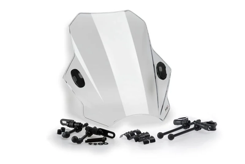 Puig Windshield Bat 9989W for Yamaha Mt-07 14'-19', Yamaha MT-09 13'-16'