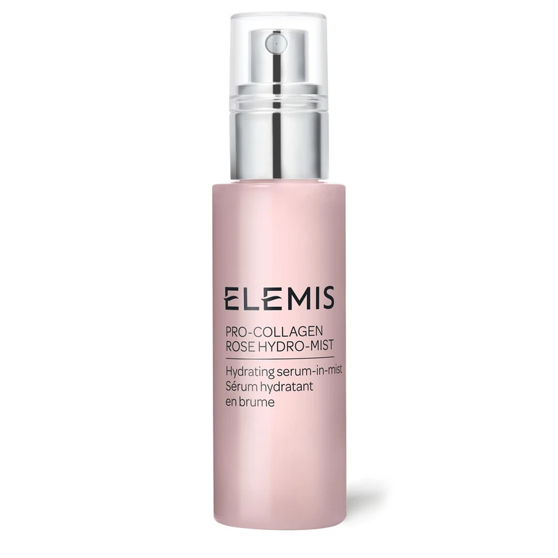 ELEMIS Pro-Collagen Rose Hydro-Mist, Refreshing Rose Face Mist to Hydrate, Sooth and Rejuvenate, Anti-Wrinkle Serum Spray for 24 Hour Hydration, Collagen Facial Mist for Refined, Radiant Skin, 50ml