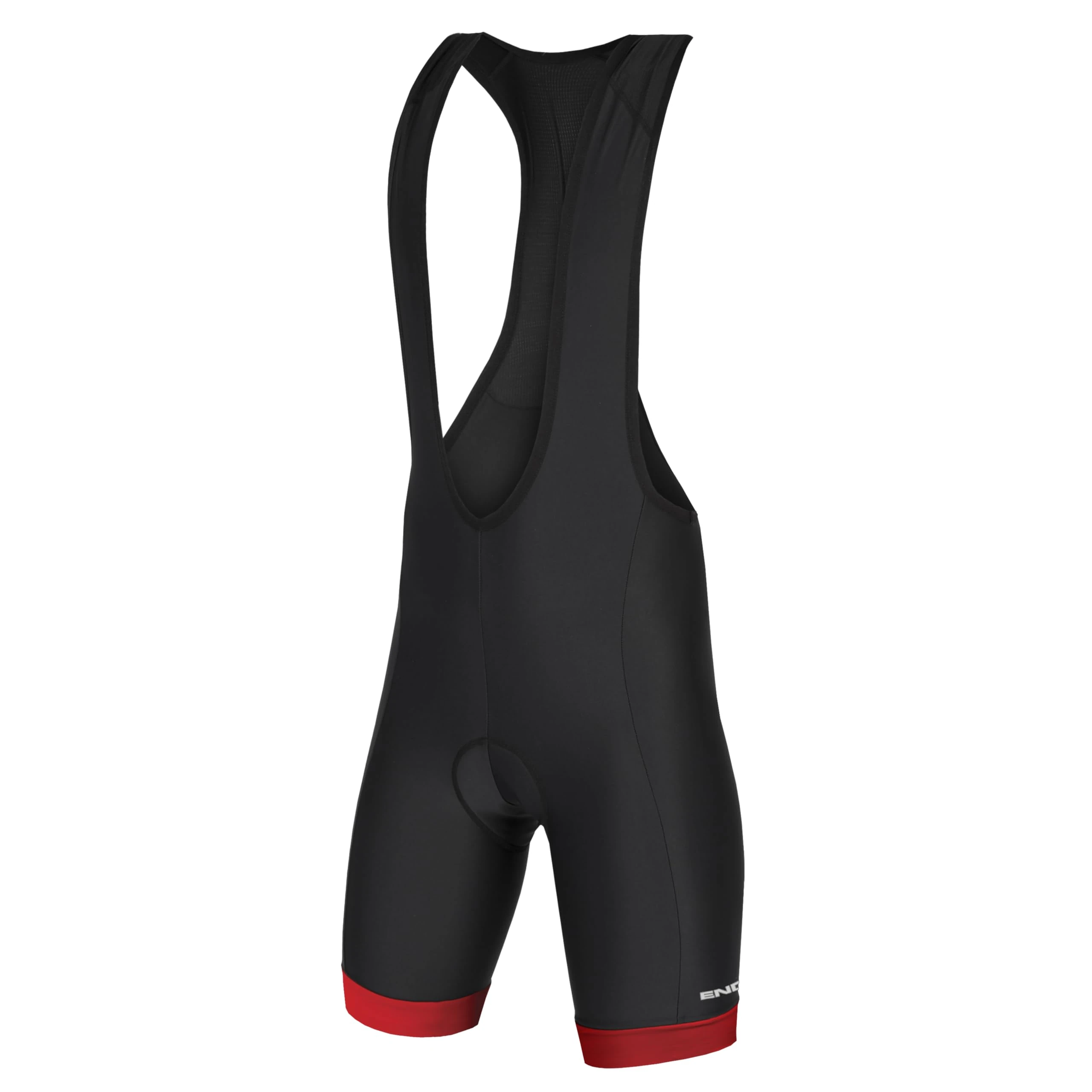 Endura Xtract Gel Cycling Bibshorts II | Padded Shorts | Long Distance Comfort | Extra Support | Moisture Wicking Material Bibshorts, Red, 2XL