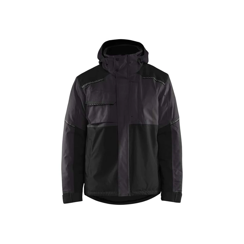 Blaklader 488119879899L Winter Jacket, Dark Grey/Black, Size L