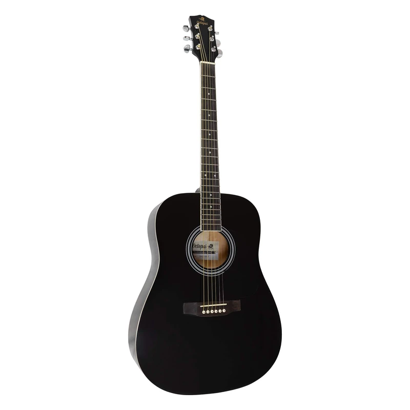 Octopus 4/4 size acoustic guitar - black