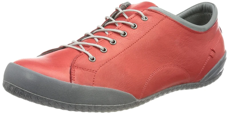 Andrea Conti Women's 0342725 Sneaker, Red Comb, 3.5 UK