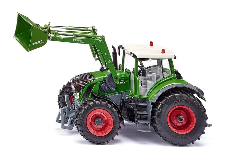 siku 6793, Fendt 933 Vario tractor with front loader, Green, Metal,Plastic, 1:32, Remote controlled with app via Bluetooth, Remote control not included
