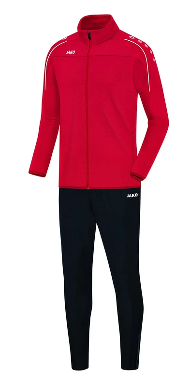 JAKO Mens Classico Tracksuit Red L