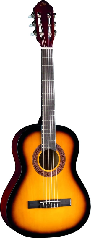 Eko GUITARS - CS-5 SUNBURST Classical Guitar Studio Series, 3/4 Scale, Sunburst Colour