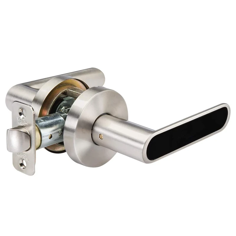 Yale Security D510LN01 Kincaid BK Lever, Passage, Satin Nickel Lock