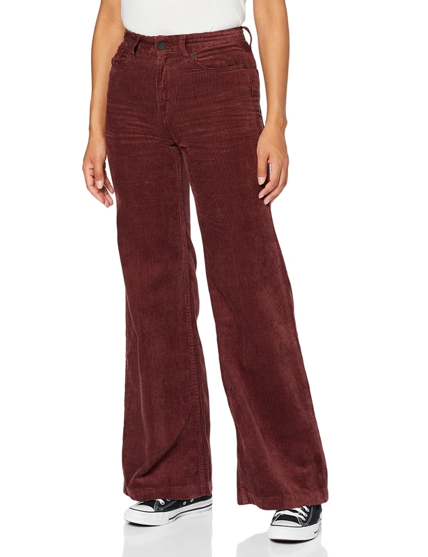 Kings of Indigo Women's Jane Flared Jeans, Brown (Rust 7506), (Size: 31/32)