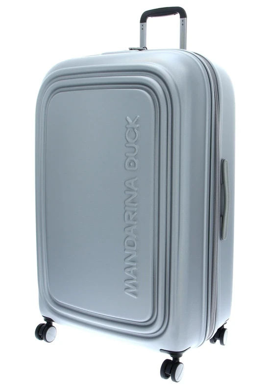 Mandarina Duck Logoduck+ Trolley XL EXP Silver (Silver) 52x82x34/37 (WxHxW)