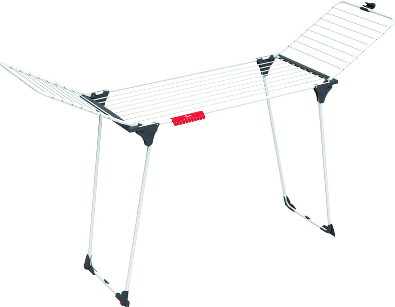 Vileda Magnum Winged Clothes Airer XXL with 24 m Drying Length and Wheels - Image 1