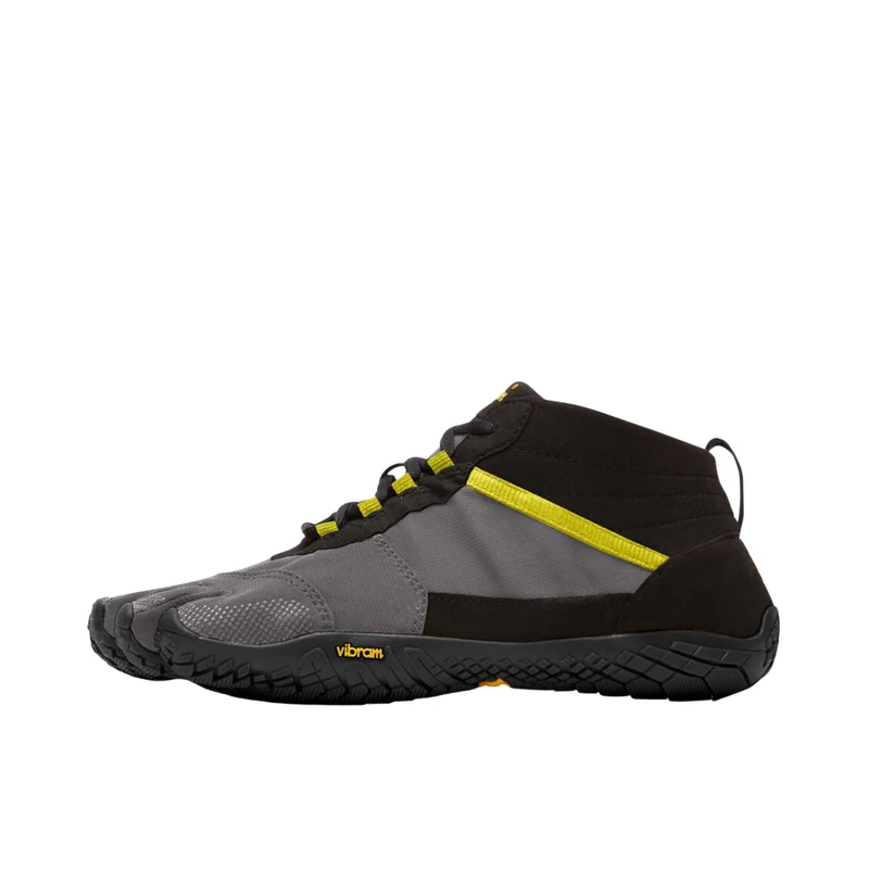 Vibram Women's V-Trek Sneaker,Black Gray Citronelle,5.5 UK