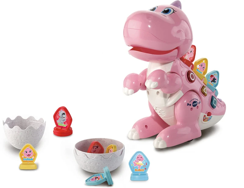 Vtech Codi Dinosaur Programming Toy - Candy Pink (80-518754)