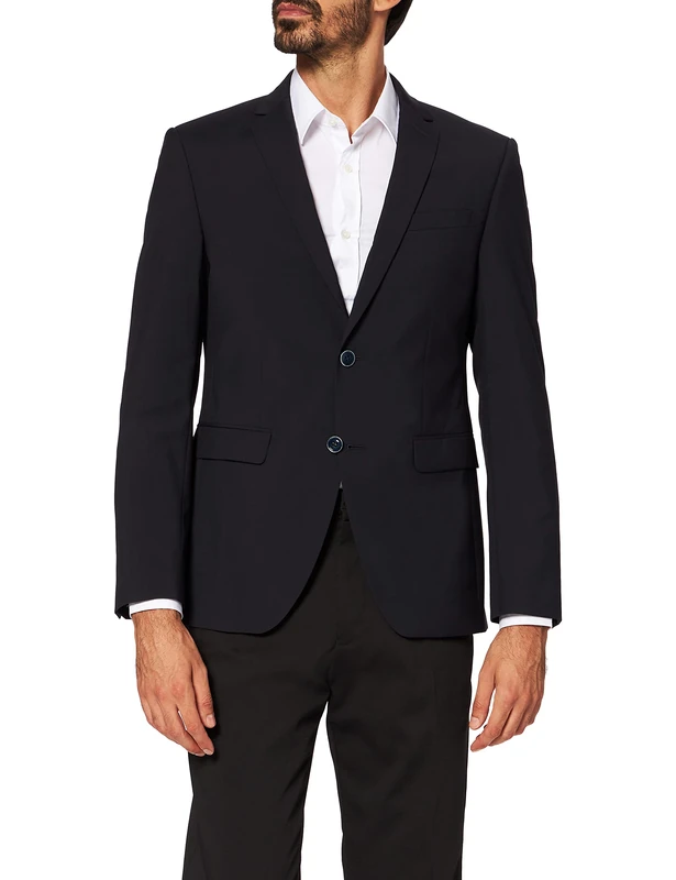 Daniel Hechter Men's Jacket Shape Suit, Blue (Marine 690), 24 (Size: 50)