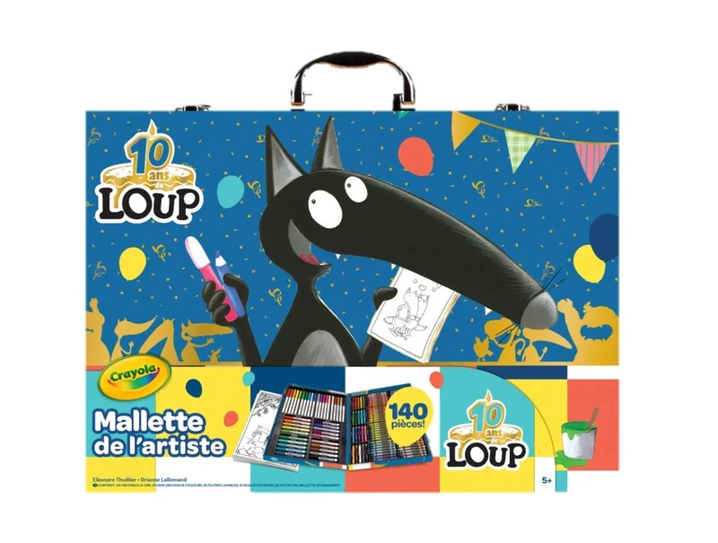 CRAYOLA - Briefcase of the artist Le Loup - - 256450.004 - Image 1