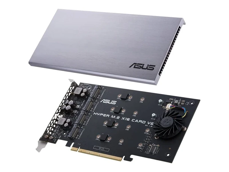ASUS Hyper M.2 x16 Card v2 4 x M.2 Socket 3