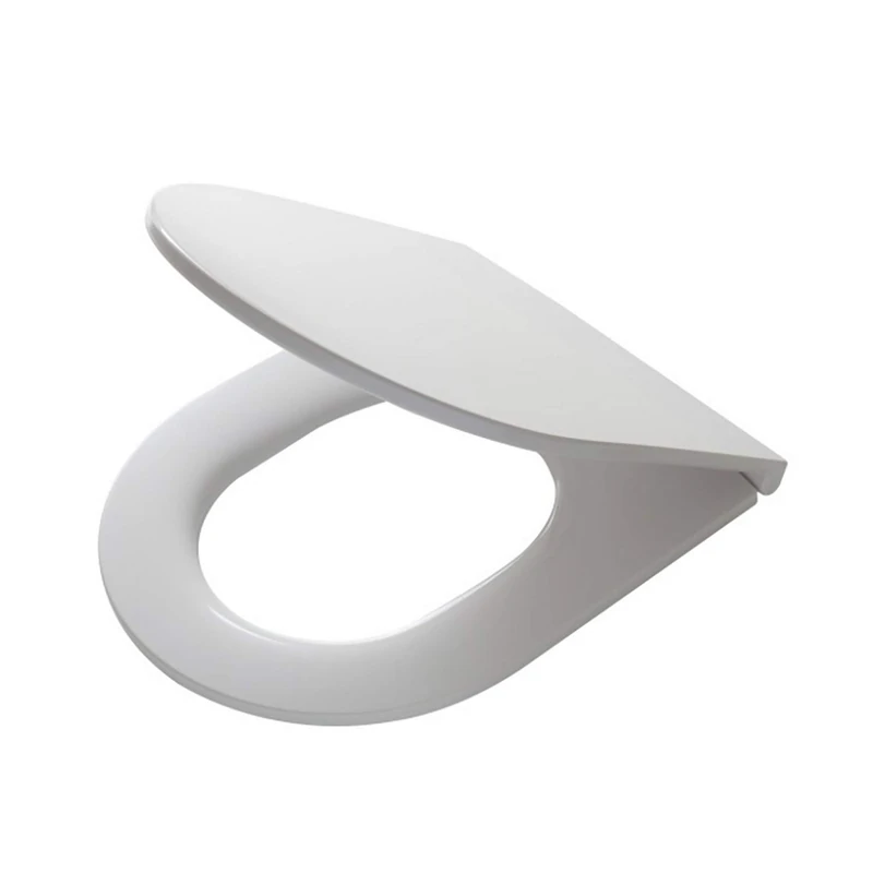 Tiger Elvas Toilet Seat, Duroplast, White, 36.6 x 3.8 x 44.9 cm