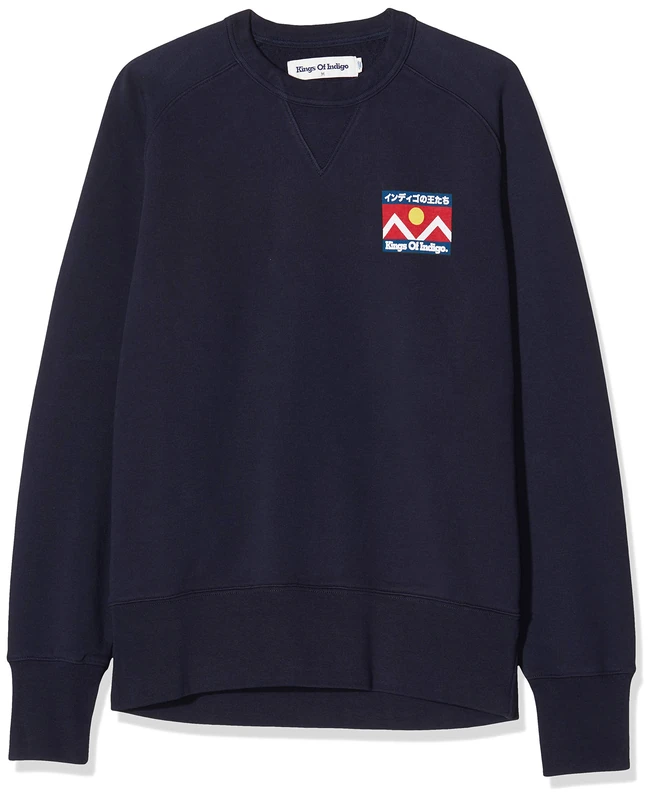 Kings of Indigo Men's Parnell Sweatshirt, Blue (Navy Mountain 8118), Large