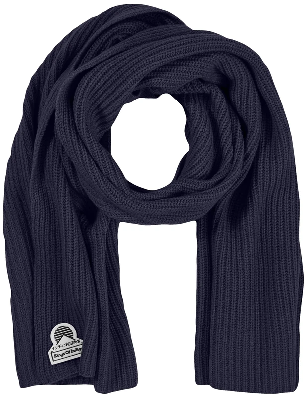 Kings of Indigo Unisex Scarf Scarf Not Applicable, Blue (Navy 8112), One Size (Manufacturer Size: OS) - Image 1