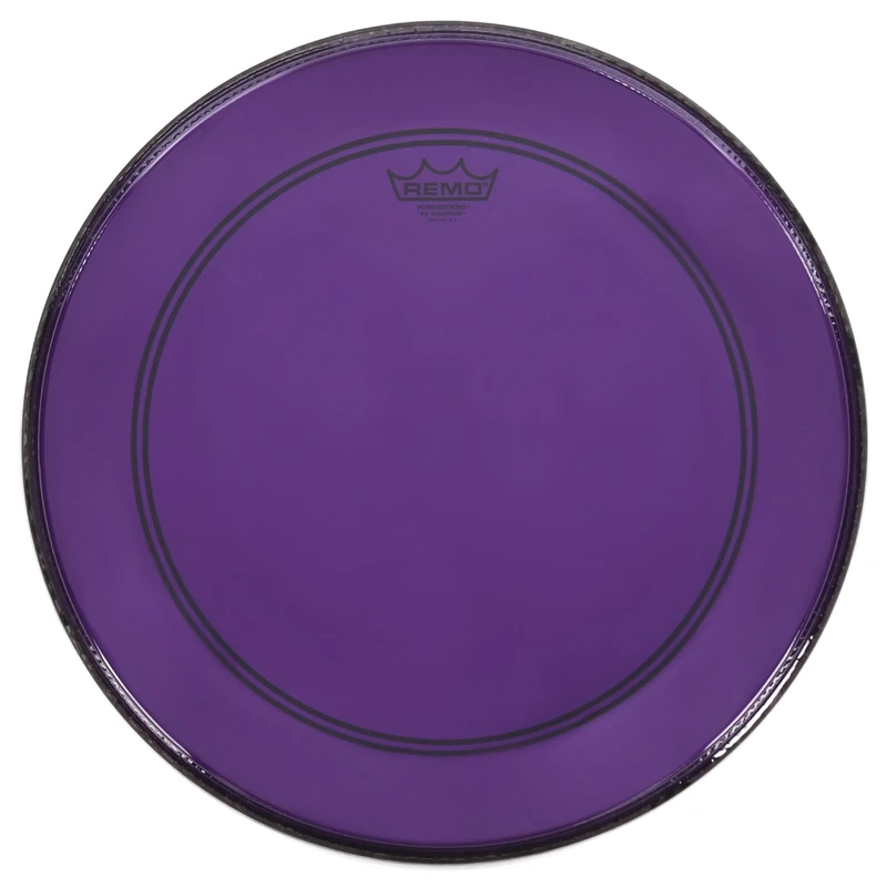 Remo Colortone Powerstroke 3 Drum Head Clear 18 Inches P3-1318-CT-PU Purple