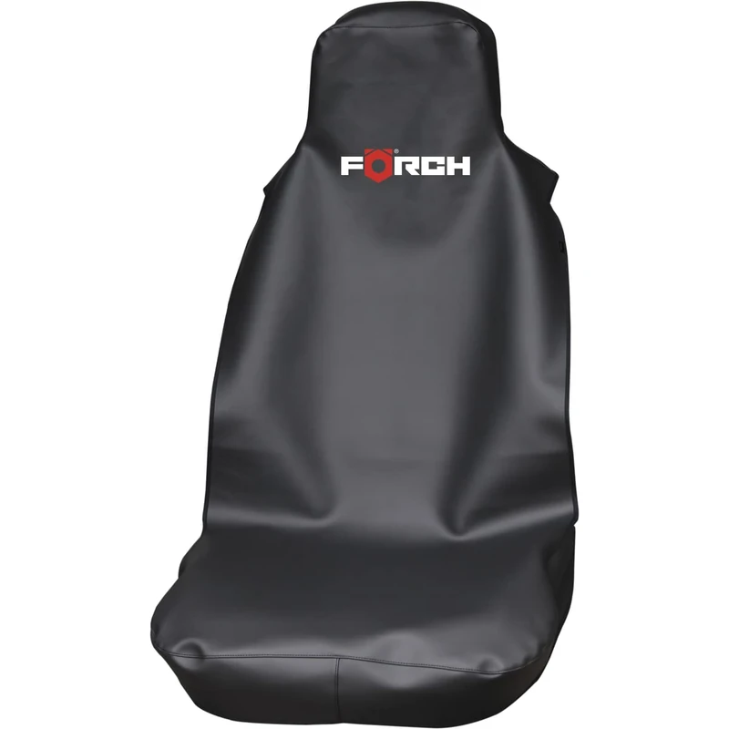 Förch Seat protector, artificial leather, black with airbag approval, workshop protector, seat cover