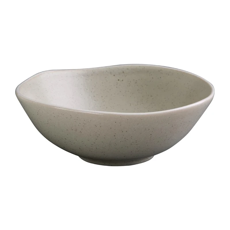 Olympia Chia Bowls in Sand - Porcelain - 210(�) mm - 1250 ml 44 Oz - 6 pc