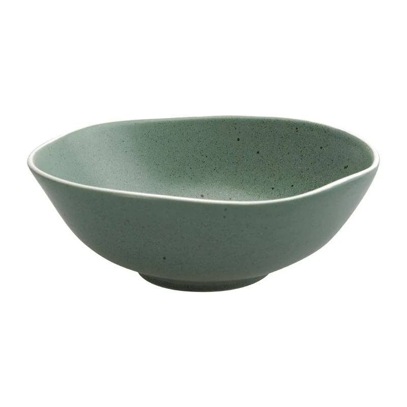 Olympia Chia Bowls in Green - Porcelain - 210(�) mm - 1250 ml 44 Oz - 6 pc