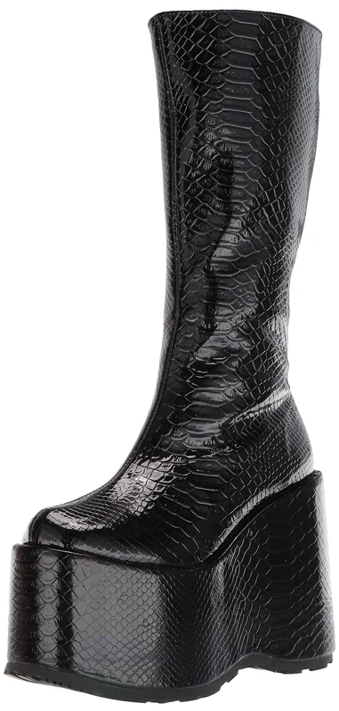 Ellie Shoes Women's 500-amara Fashion Boot, Black, 4 UK