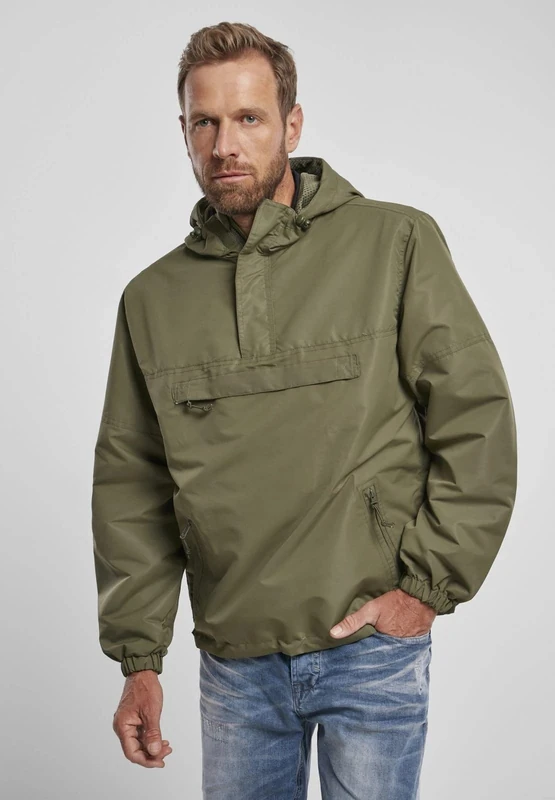 Brandit Summer Windbreaker, Color: olive, Size: M