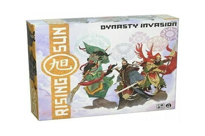 Asmodee - Rising Sun Dynasty Invasion Expansion Board Game with stunning Miniatures, Color, 10302