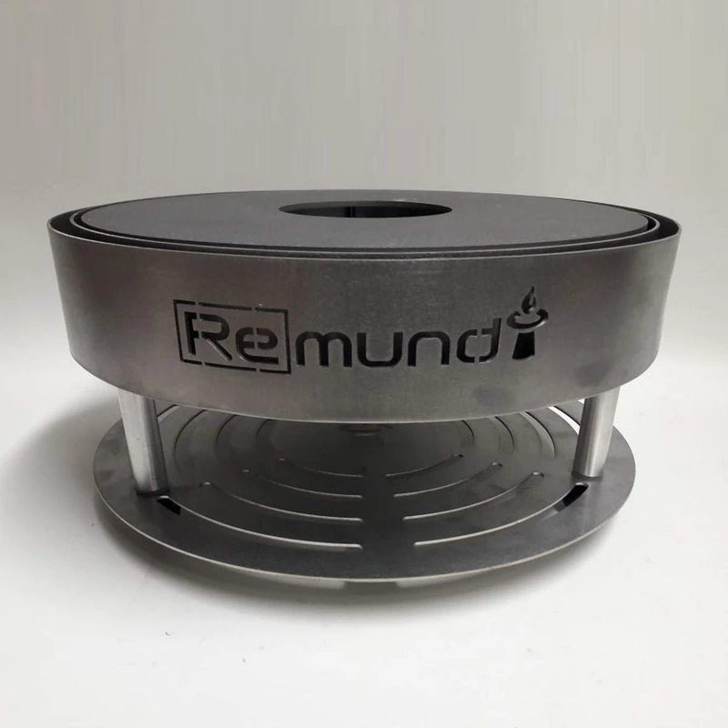 Remundi Pirus Grill, Silver, 39 x 39 x 18 cm