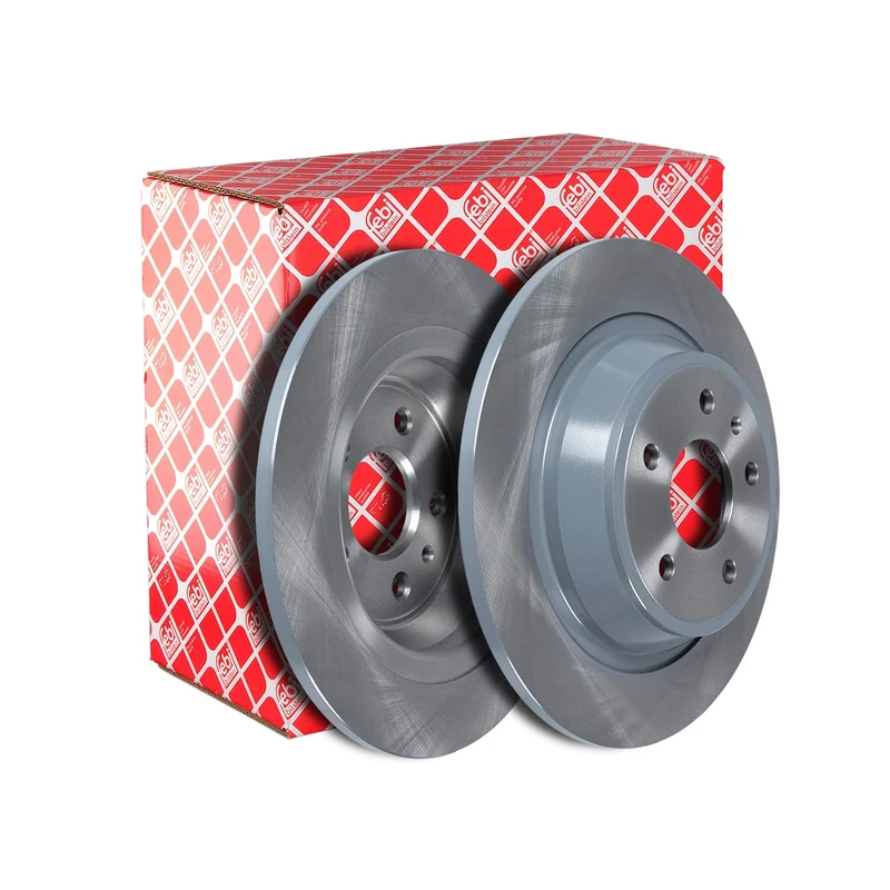 febi bilstein 104853 Brake Disc Set 2 Brake Discs