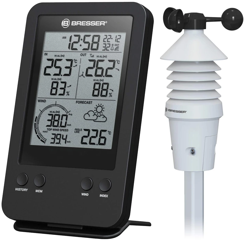Bresser Wireless Weather Station - Wind Speed & Temp Sensor