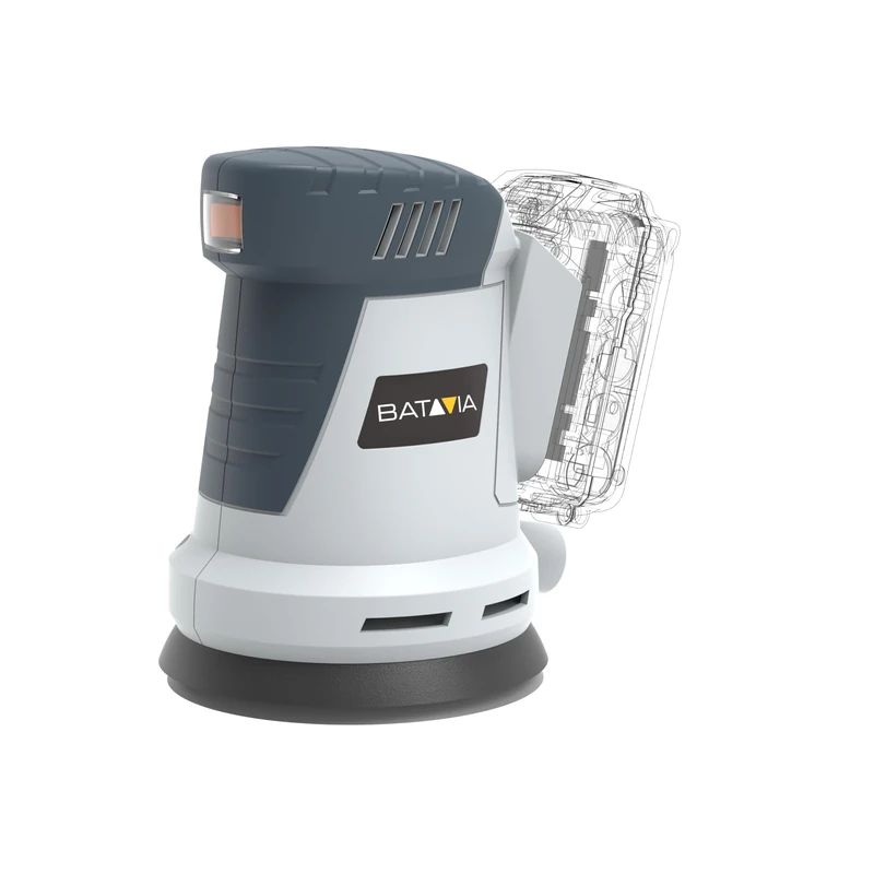 Batavia Maxxpack 18V Cordless Orbital Sander 125mm (Without Battery and Charger) - 18V Maxxpack Collection for DIY Professionals and Home use