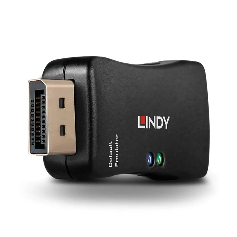 LINDY 32116 DisplayPort 1.2 EDID Emulator, Black