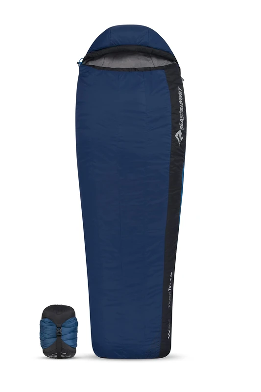 Synthetic Sleeping Bags Trailhead ThII R Left Zip Color: Azul Azul cobaltoo