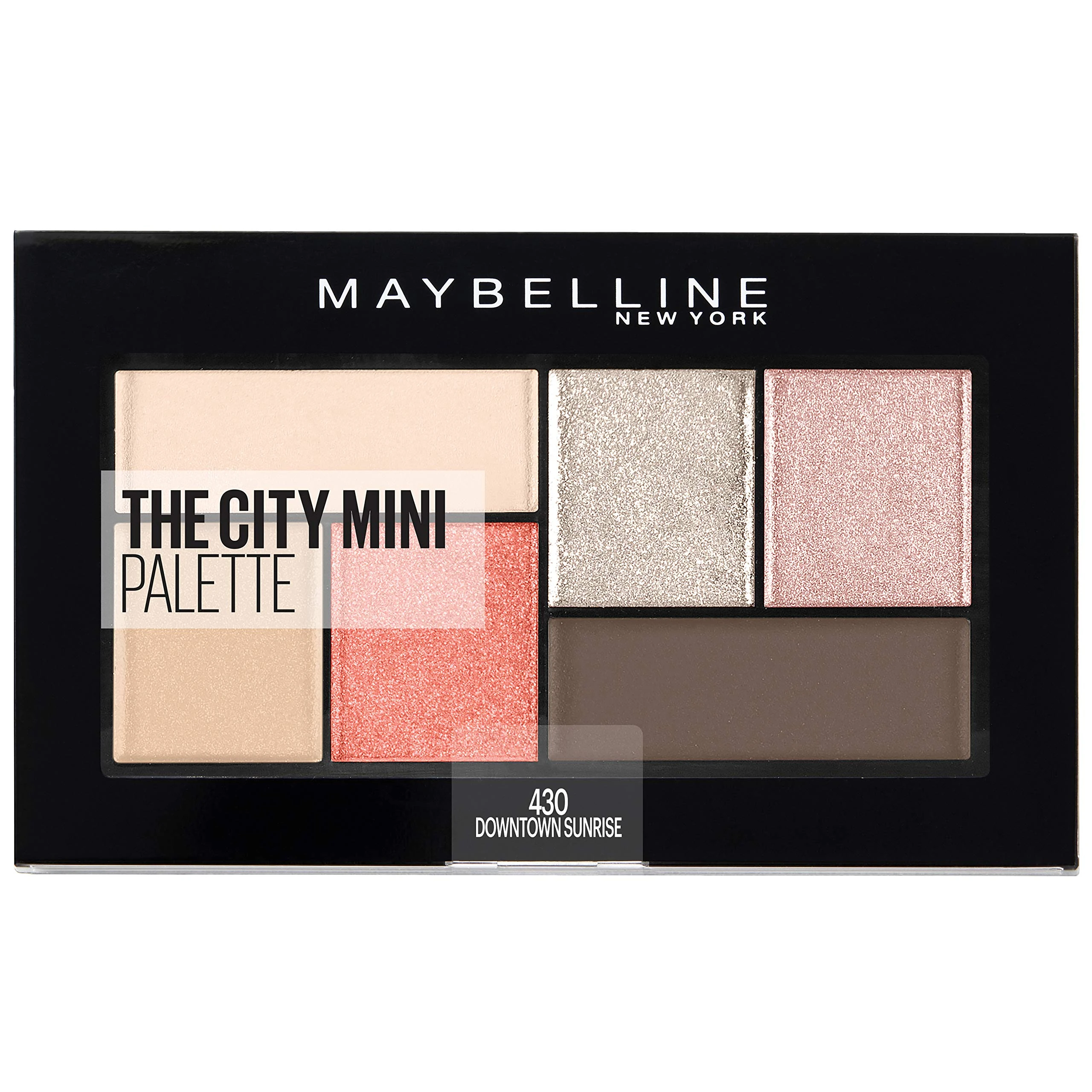 Maybelline New York The City Mini Palette 430 Downtown Sunrise Pack of 3 x 6 g