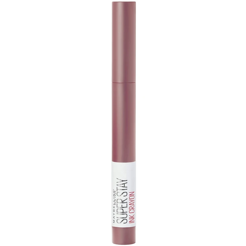 Maybelline New York Lipstick, Super Stay Ink Crayon, Matte and Long Lasting, No. 15 Lead the Way, 1.5 g