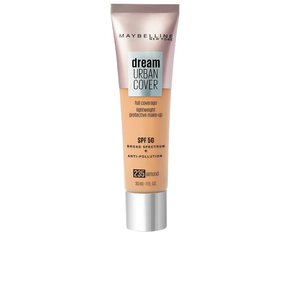 Maybelline Dream Urban Cover All-In-One Protective Makeup SPF 50 235 Almondc, 30 ml (Pack of 1)